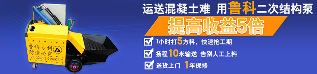  二次構(gòu)造柱專用輸送泵